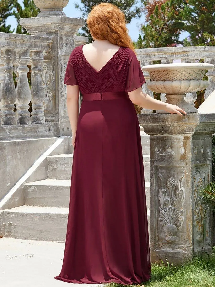 MEILLEURS CHOIX Robes de soirée bordeaux