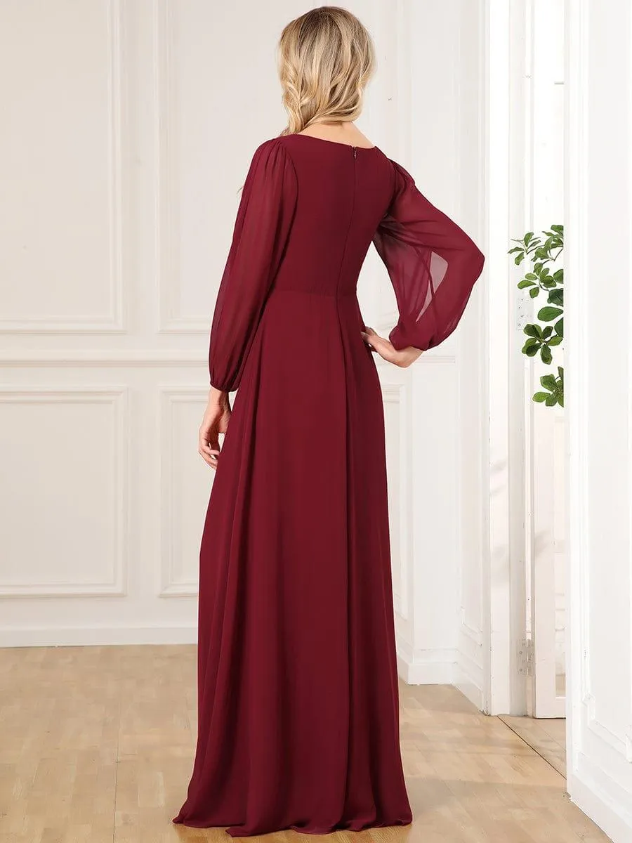 MEILLEURS CHOIX Robes de soirée bordeaux