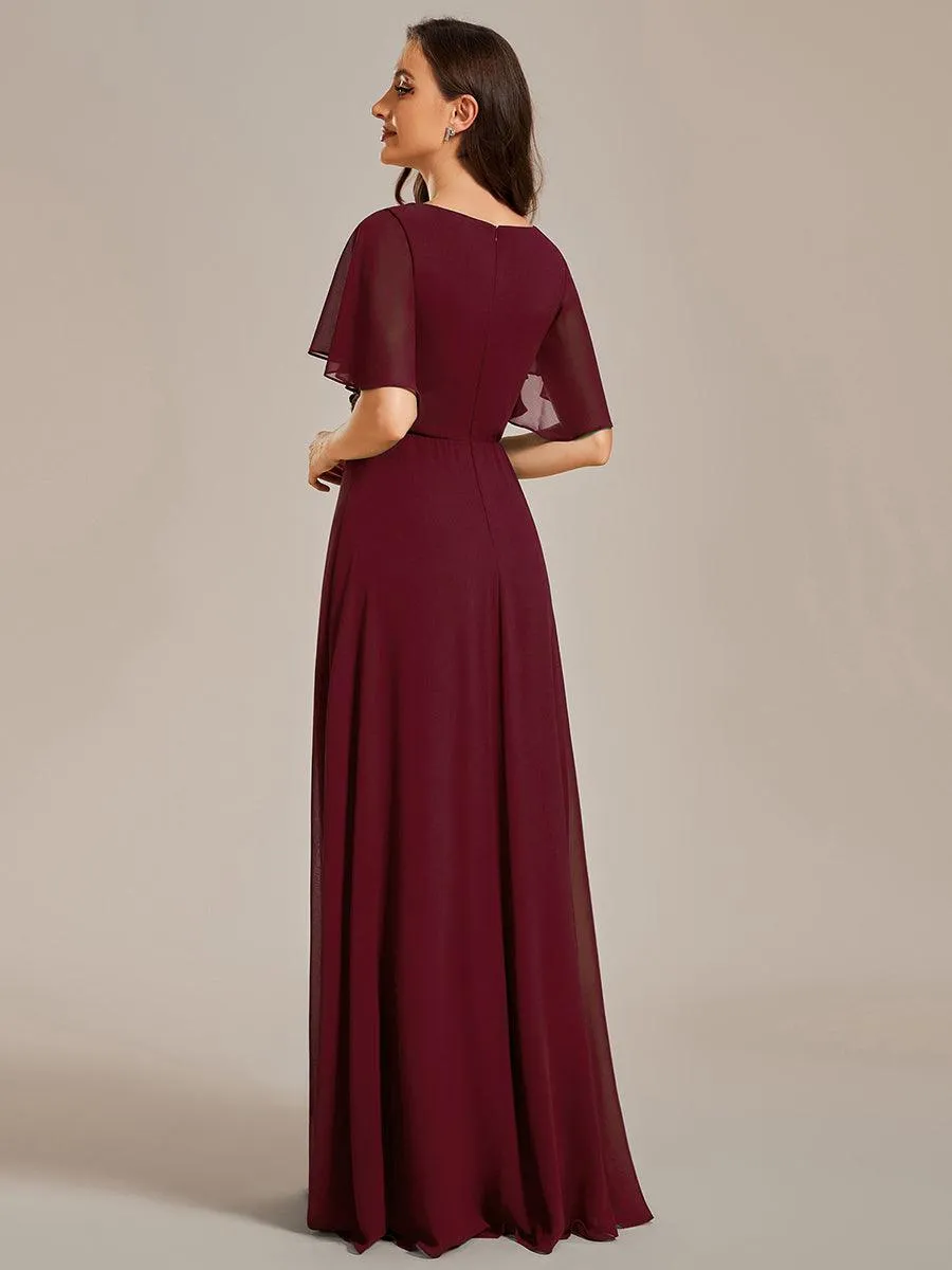 MEILLEURS CHOIX Robes de soirée bordeaux