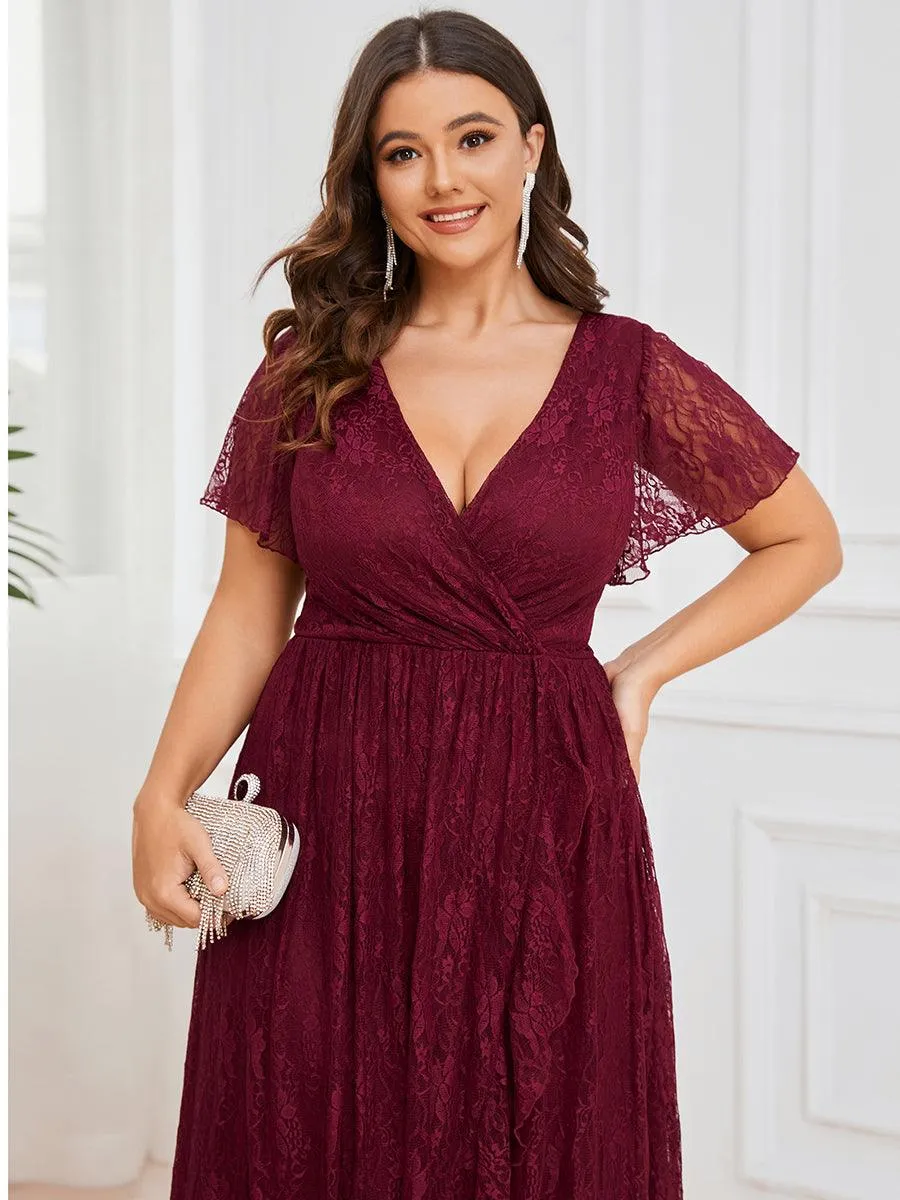 MEILLEURS CHOIX Robes de soirée bordeaux