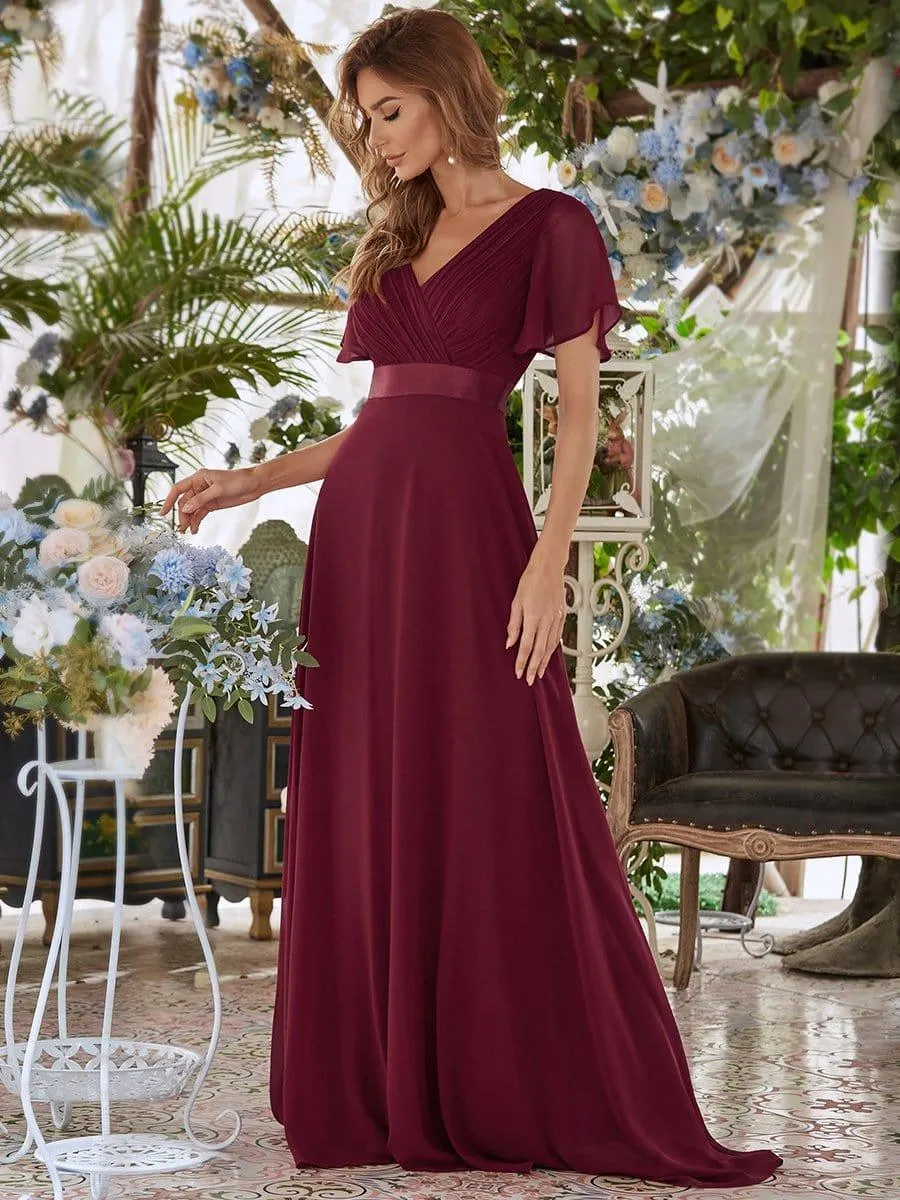 MEILLEURS CHOIX Robes de soirée bordeaux