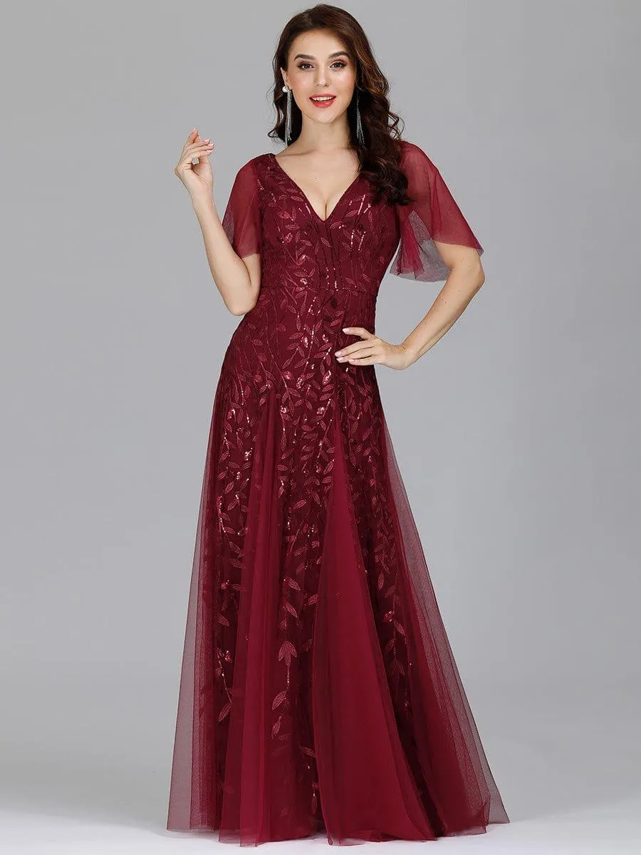 MEILLEURS CHOIX Robes de soirée bordeaux