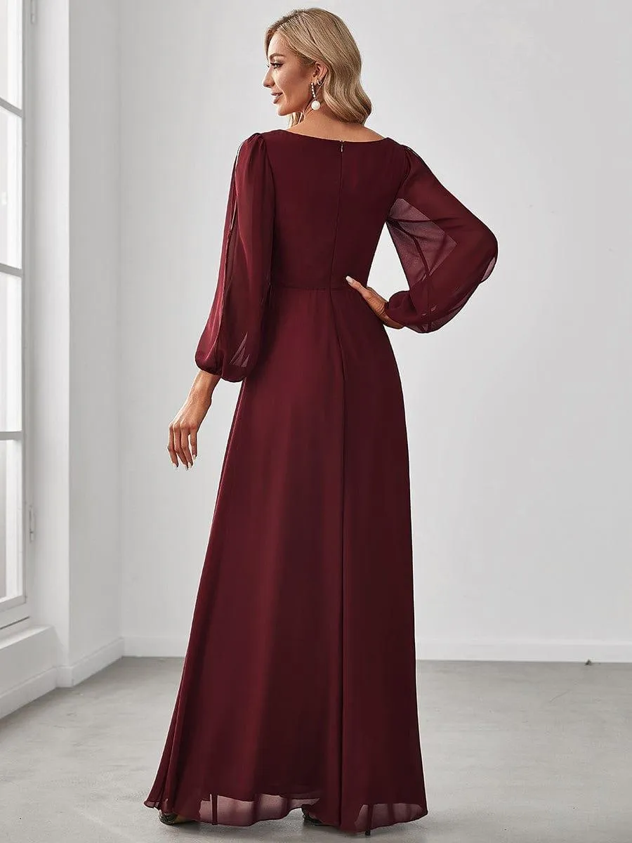 MEILLEURS CHOIX Robes de soirée bordeaux