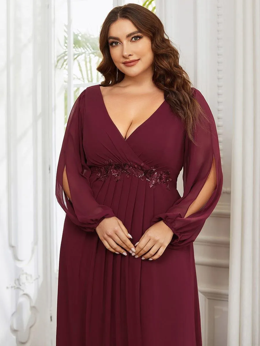 MEILLEURS CHOIX Robes de soirée bordeaux