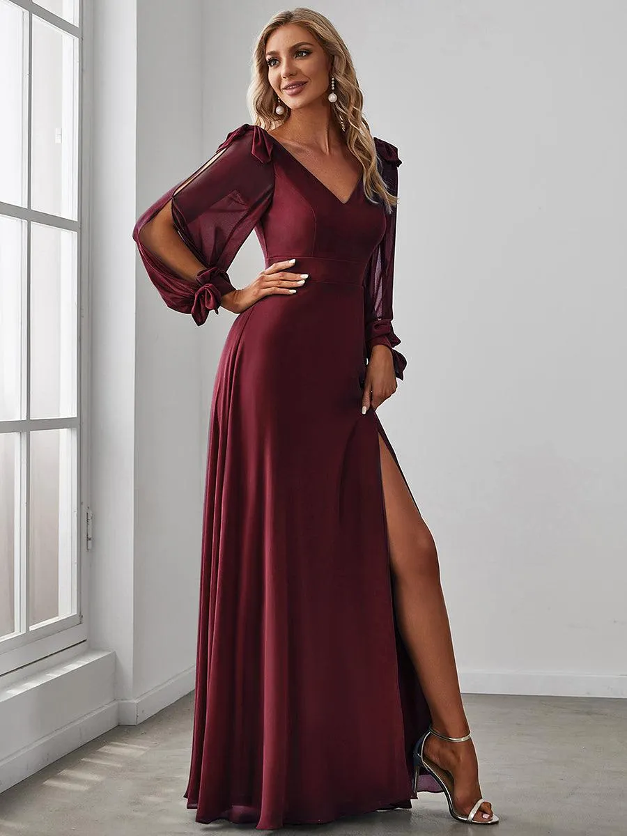 MEILLEURS CHOIX Robes de soirée bordeaux
