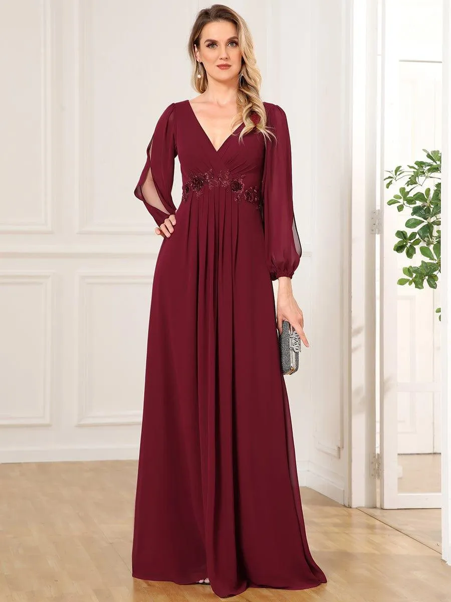MEILLEURS CHOIX Robes de soirée bordeaux