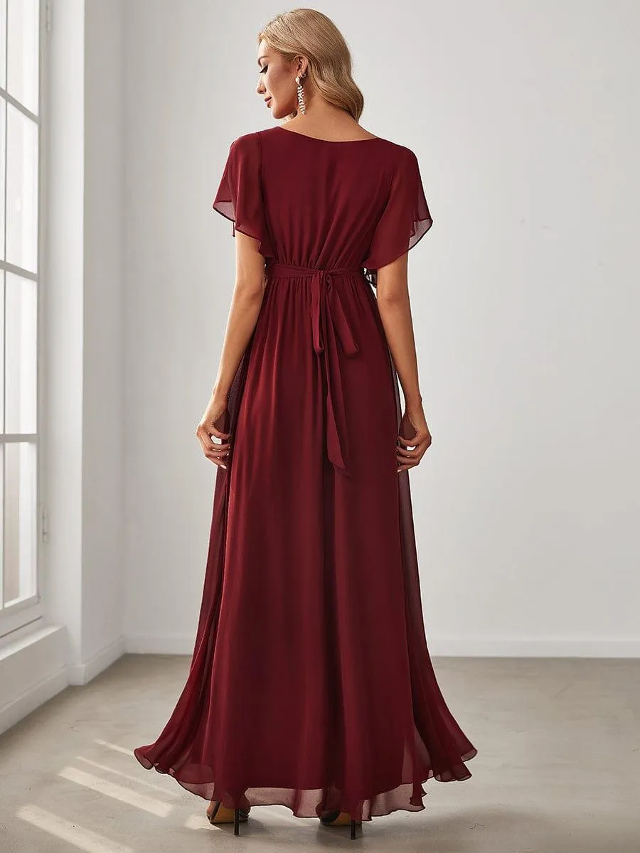 MEILLEURS CHOIX Robes de soirée bordeaux