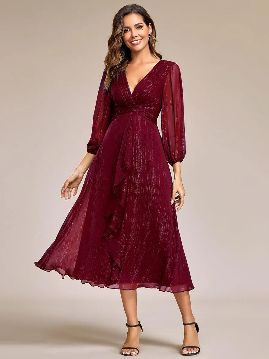 MEILLEURS CHOIX Robes de soirée bordeaux
