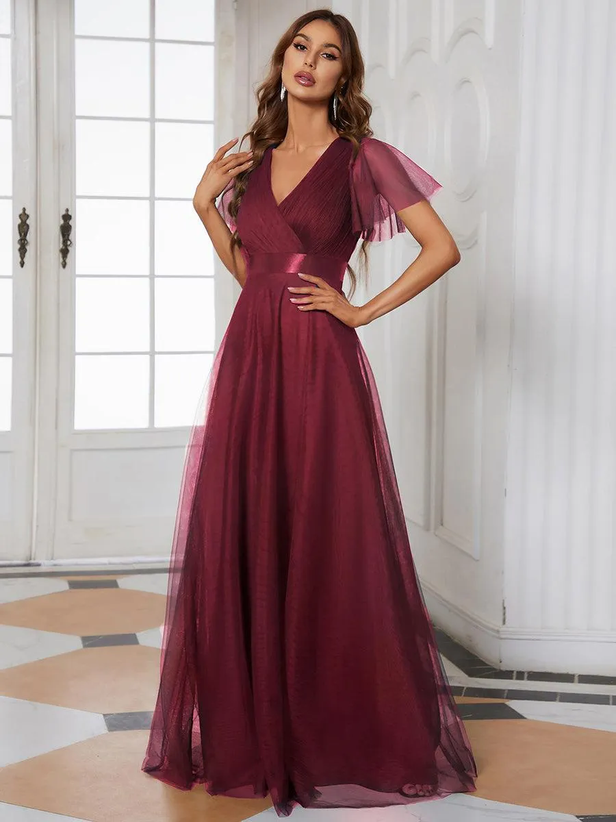 MEILLEURS CHOIX Robes de soirée bordeaux