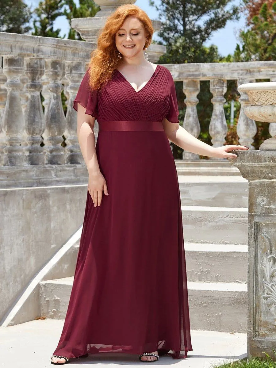 MEILLEURS CHOIX Robes de soirée bordeaux