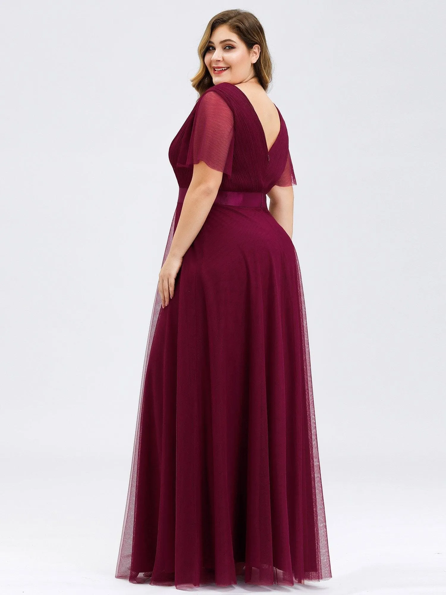 MEILLEURS CHOIX Robes de soirée bordeaux