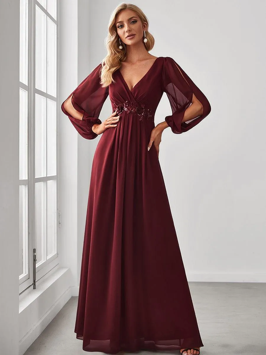 MEILLEURS CHOIX Robes de soirée bordeaux