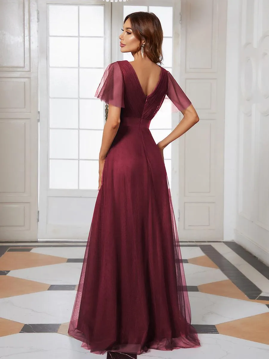 MEILLEURS CHOIX Robes de soirée bordeaux