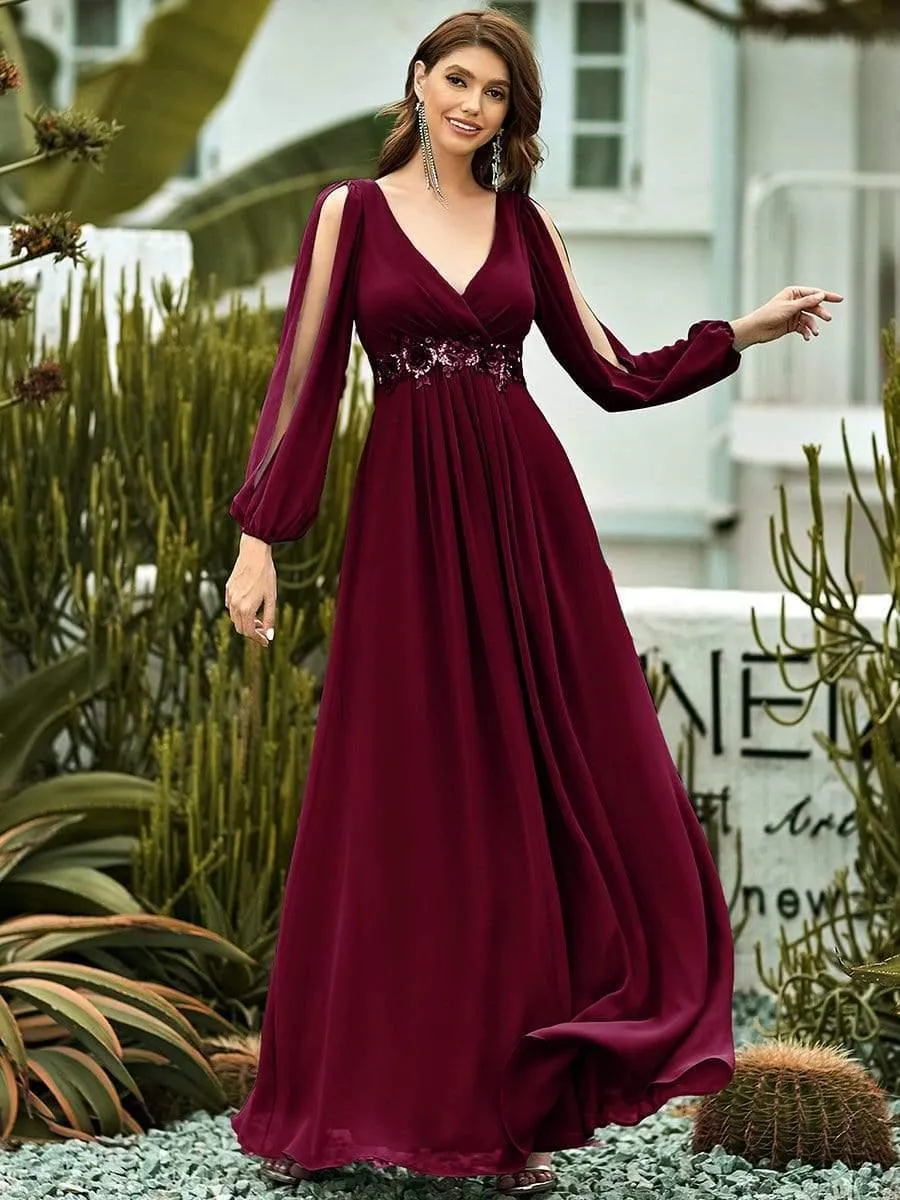 MEILLEURS CHOIX Robes de soirée bordeaux