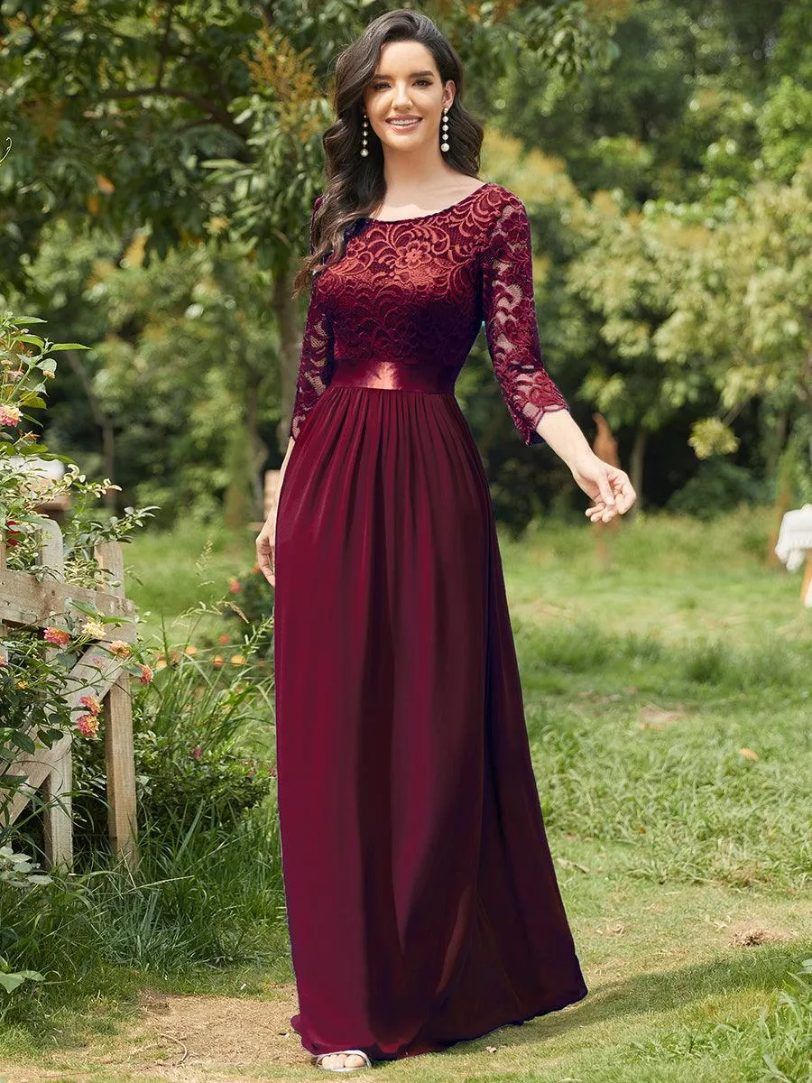 MEILLEURS CHOIX Robes de soirée bordeaux