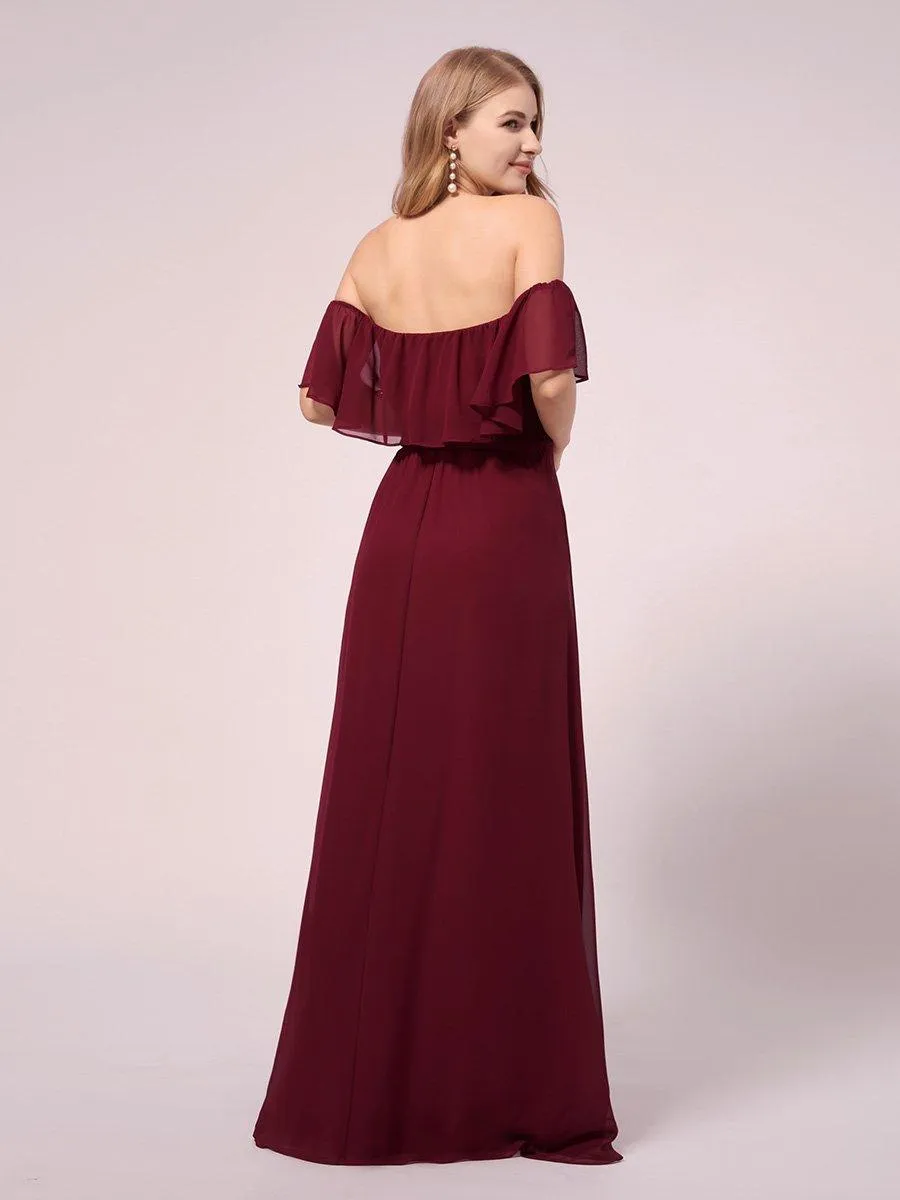 MEILLEURS CHOIX Robes de soirée bordeaux