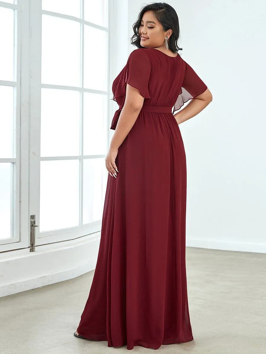 MEILLEURS CHOIX Robes de soirée bordeaux