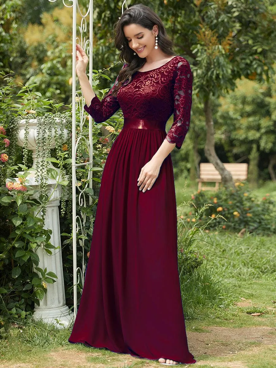 MEILLEURS CHOIX Robes de soirée bordeaux