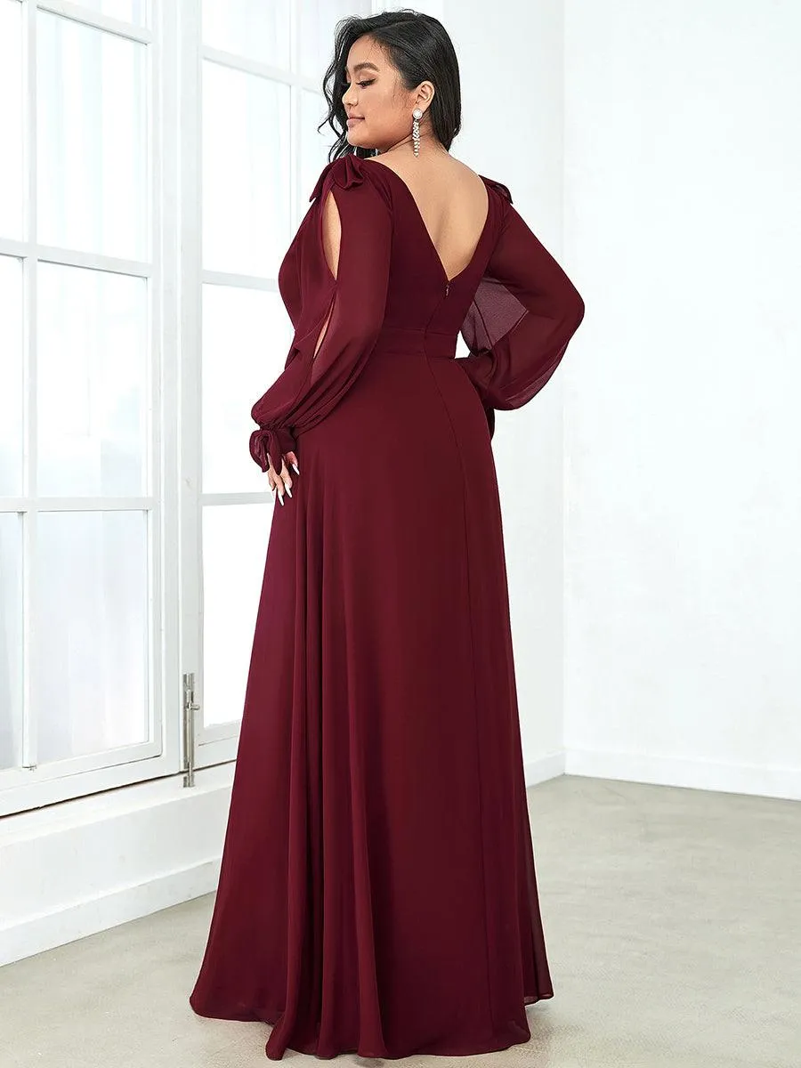 MEILLEURS CHOIX Robes de soirée bordeaux