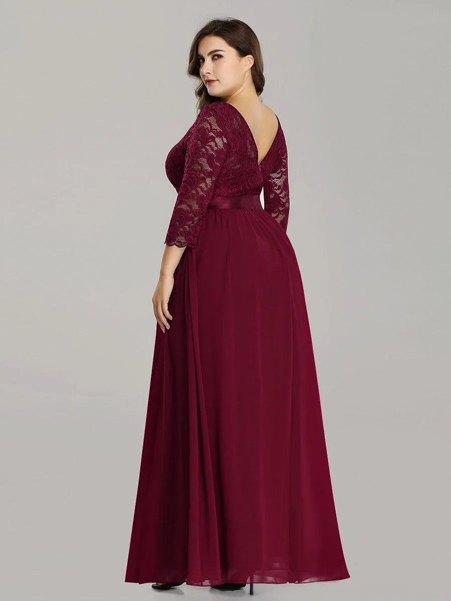 MEILLEURS CHOIX Robes de soirée bordeaux