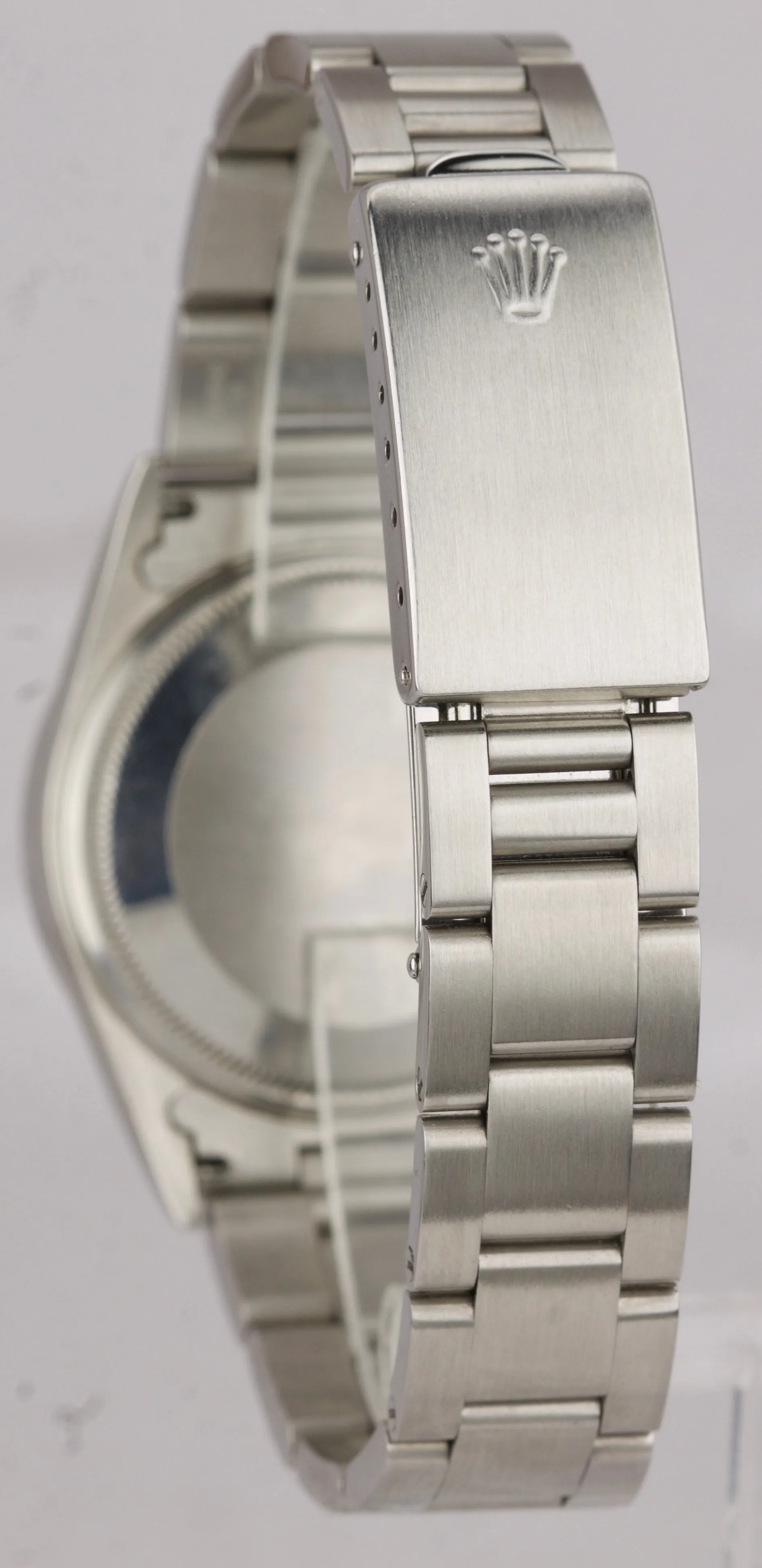 Men's 1997 Rolex Oyster Perpetual Air-King Black 14010 NO HOLES 34mm Watch 14000