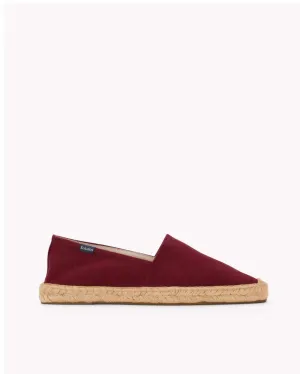 Mens_Espadrilles_The Dali Original_Canvas Colors_Cabernet Red
