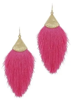 Metal Tassel Earrings
