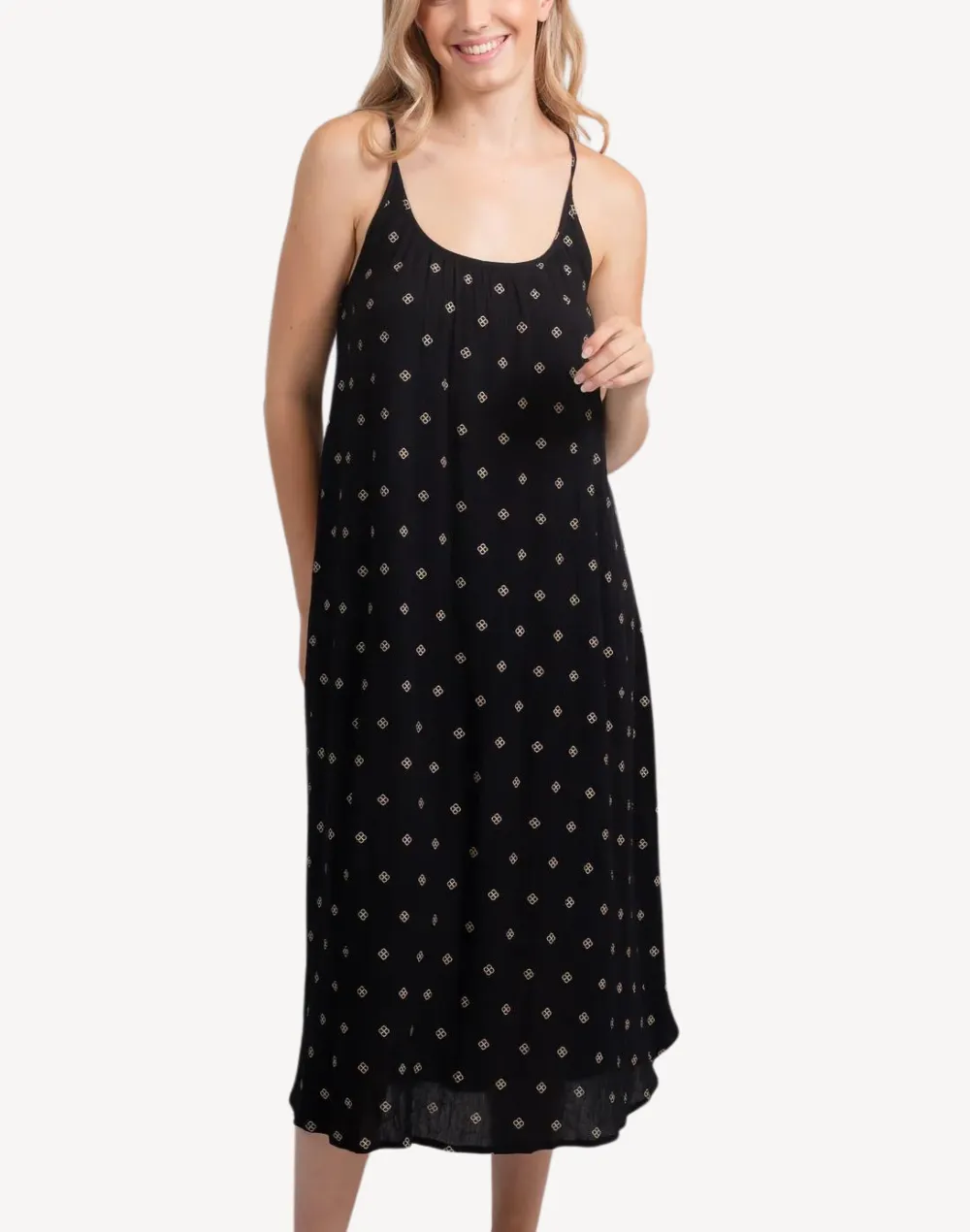 Miami Shine Side Slit Midi Dress