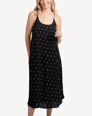 Miami Shine Side Slit Midi Dress