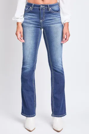 Mid Rise Heavy Stitch Bootcut Cross Jeans, Pack of 12