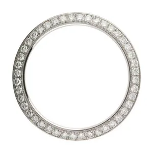 Mined Diamond Bezel To Fit Rolex Datejust All Watch Models 4.5 Ct. Custom 41 mm