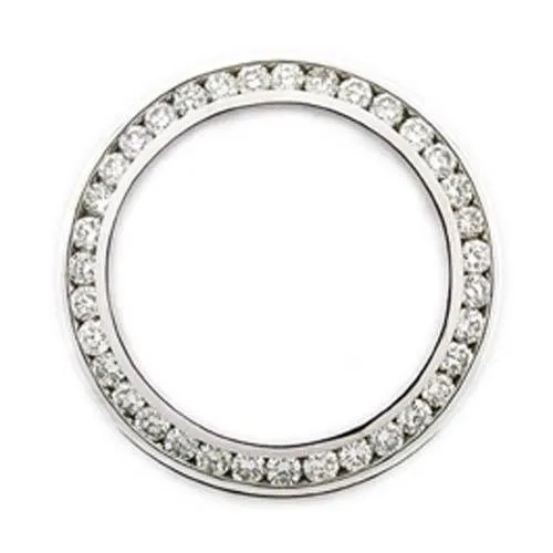 Mined Diamond Bezel To Fit Rolex Datejust Or Date All Watch Models 1.50 Ct. 26 mm