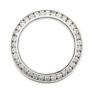Mined Diamond Bezel To Fit Rolex Datejust Or Date All Watch Models 1.50 Ct. 26 mm