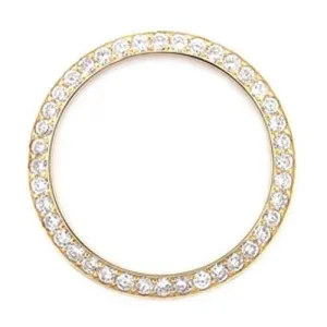Mined Diamond Bezel To Fit Rolex Datejust Or Date Or Presidential Watch 1 Carat 26 mm