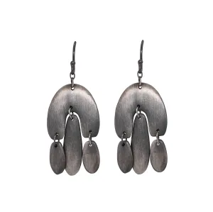 Mini Silver Chandelier Earrings
