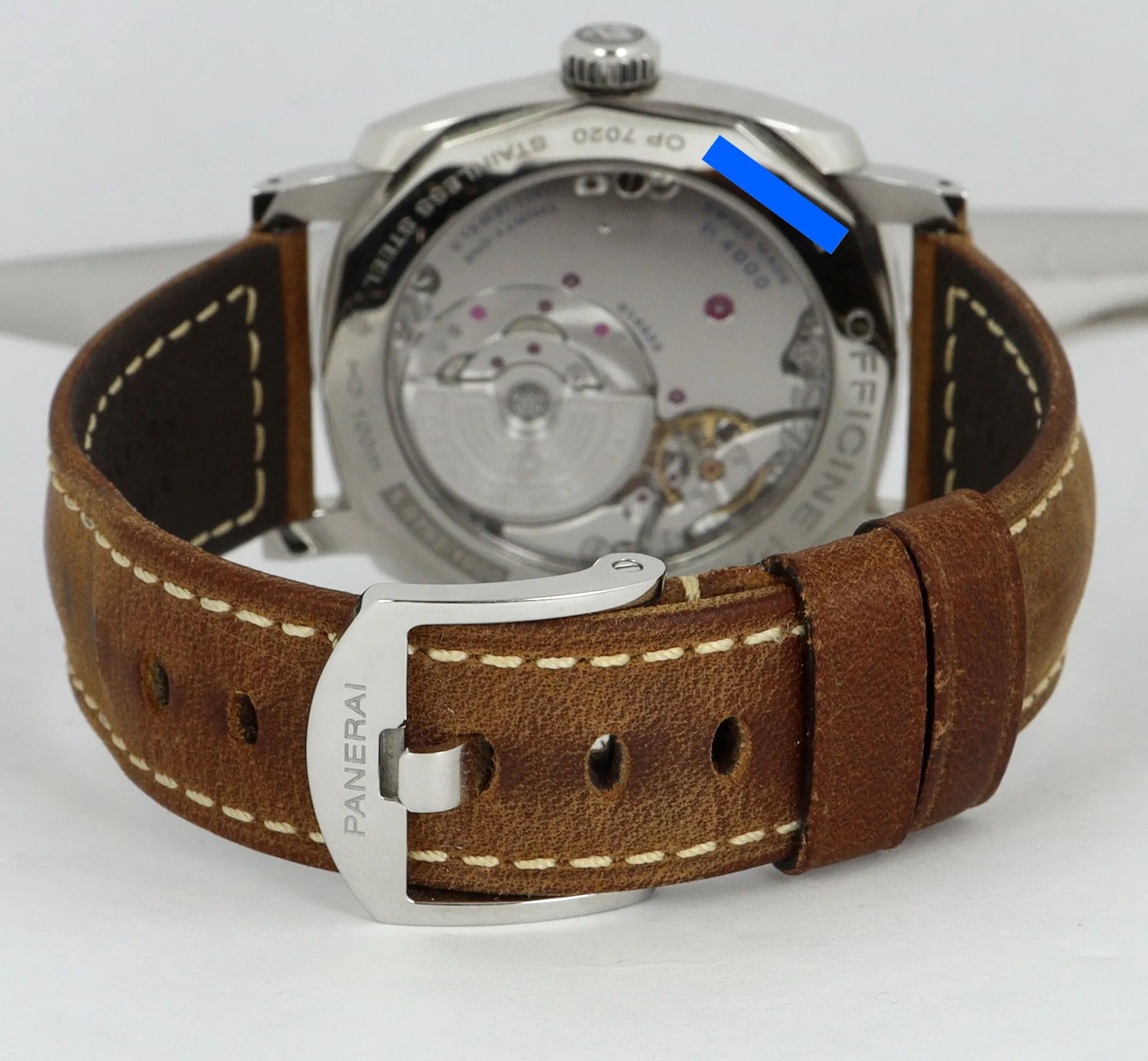 MINT Panerai Radiomir PAM 655 Stainless Steel Automatic White 42mm PAM00655