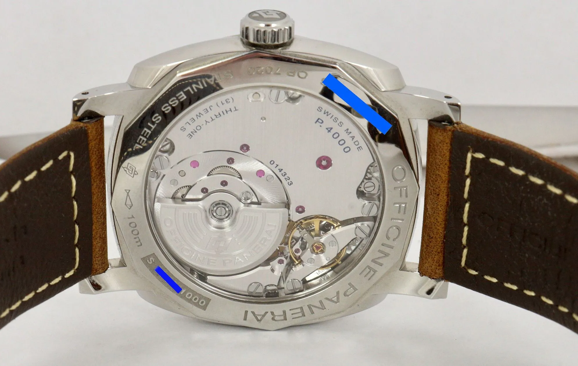 MINT Panerai Radiomir PAM 655 Stainless Steel Automatic White 42mm PAM00655