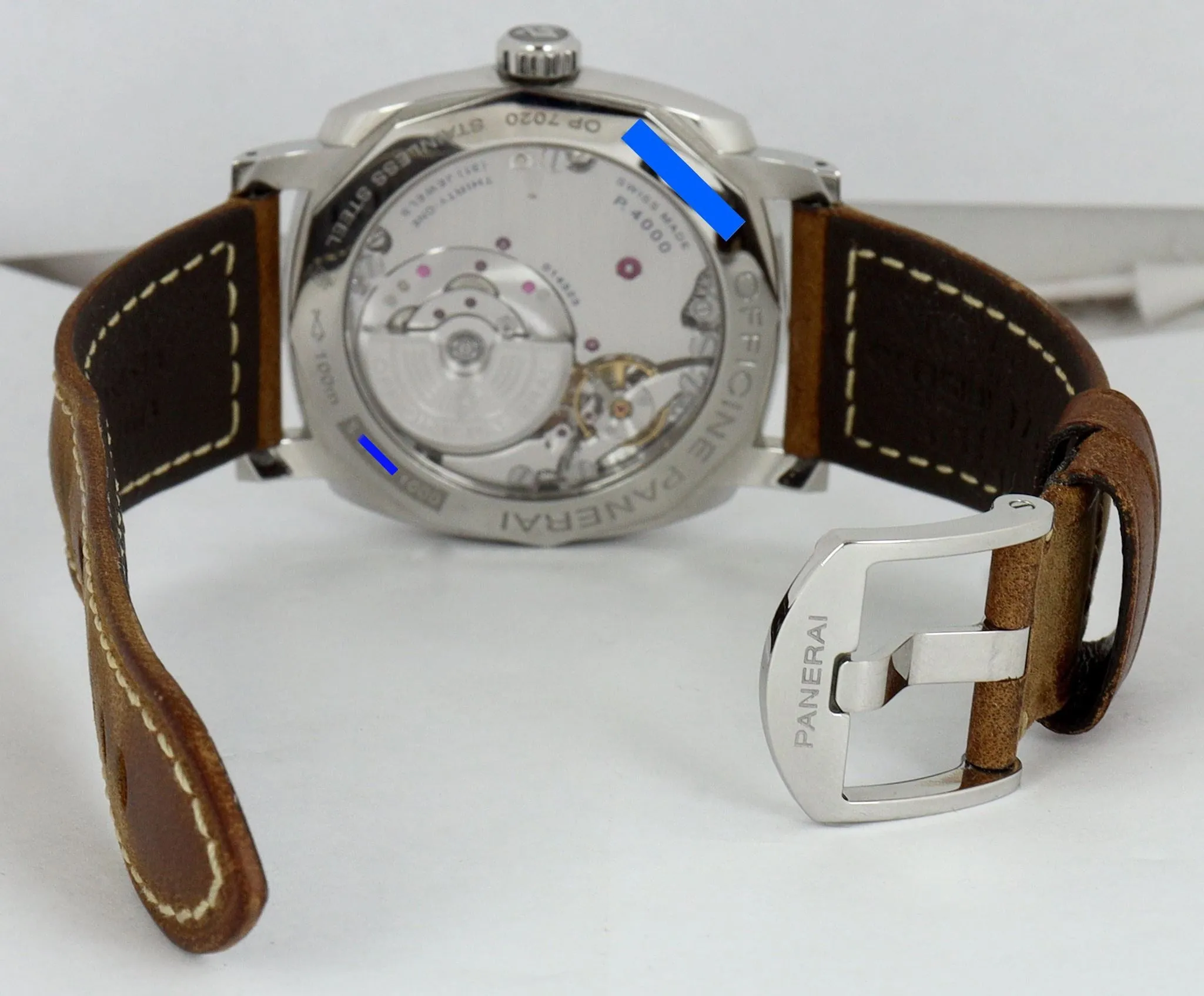 MINT Panerai Radiomir PAM 655 Stainless Steel Automatic White 42mm PAM00655