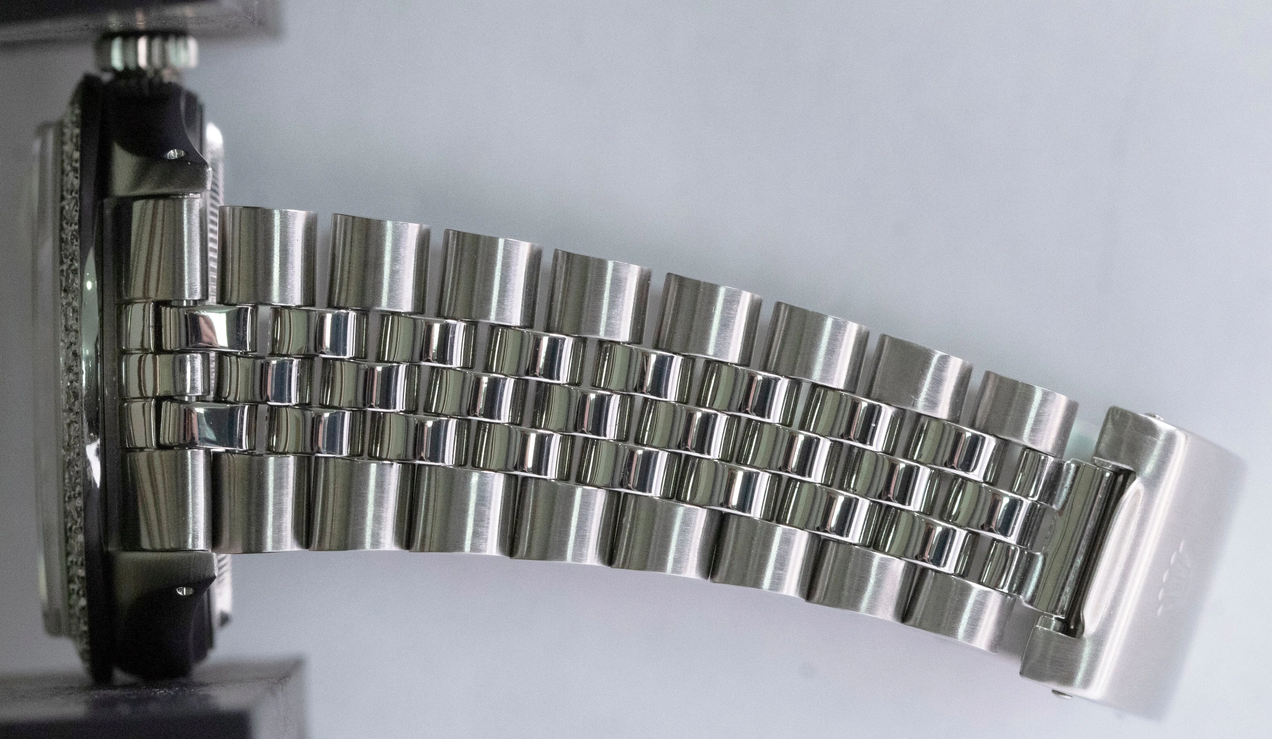 MINT Rolex DateJust 36mm White DIAMOND Stainless Steel JUBILEE Watch 16014 BOX