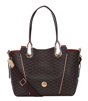 Misty Prestige Paris Leather Tote Bag [MT8293-BN]