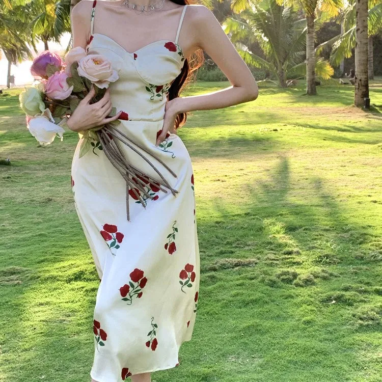 Multi Fit And Flare Midi Dress