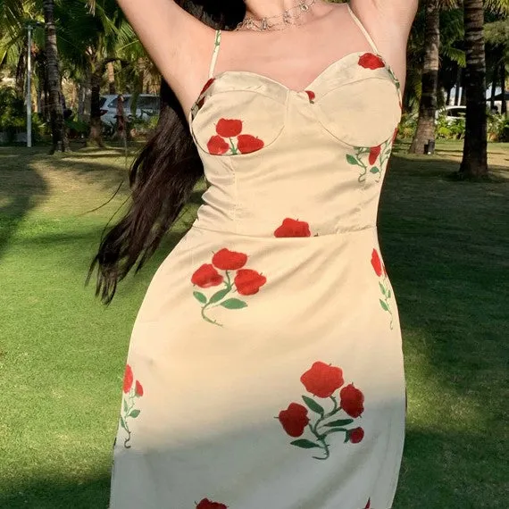 Multi Fit And Flare Midi Dress