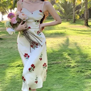 Multi Fit And Flare Midi Dress
