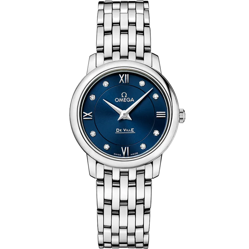 Omega De Ville Prestige 27.4 mm, steel on steel