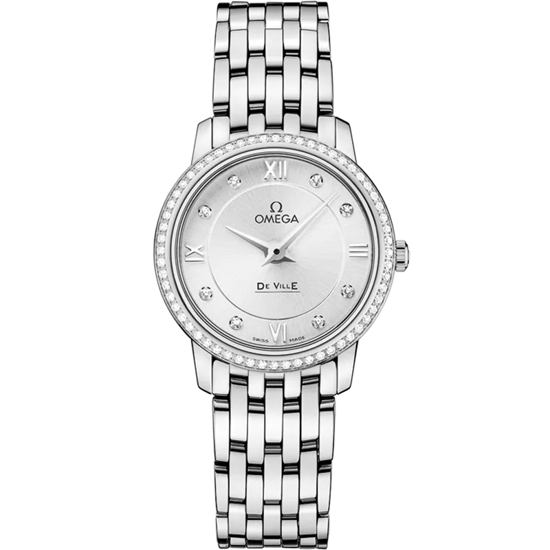 Omega De Ville Prestige 27.4 mm, steel on steel