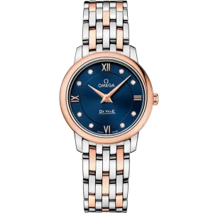 Omega De Ville Prestige 27.4 mm, steel - red gold on steel - red gold