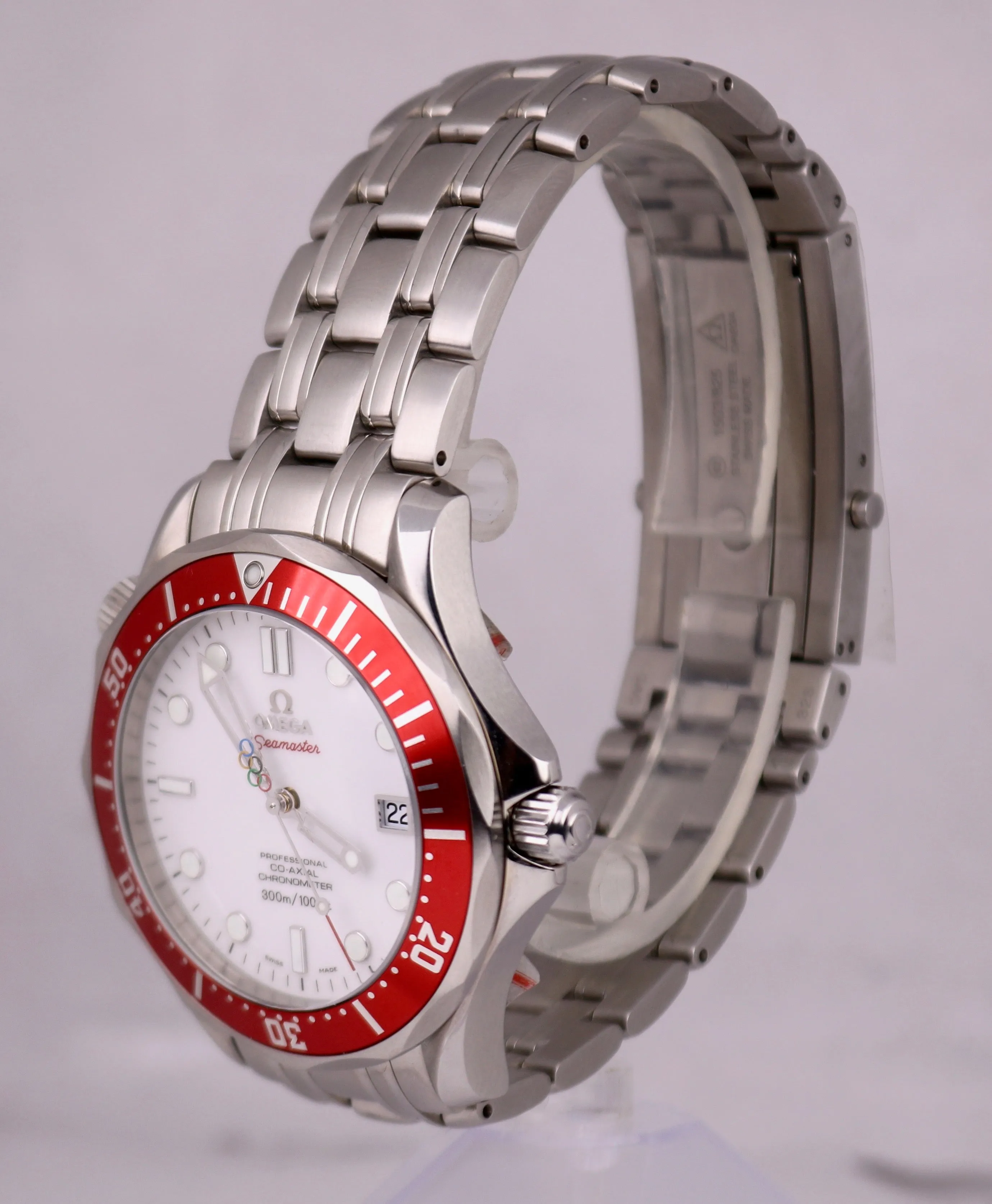 Omega Seamaster Olympic Vancouver 2010 Automatic Red 41mm 212.30.41.20.04.001