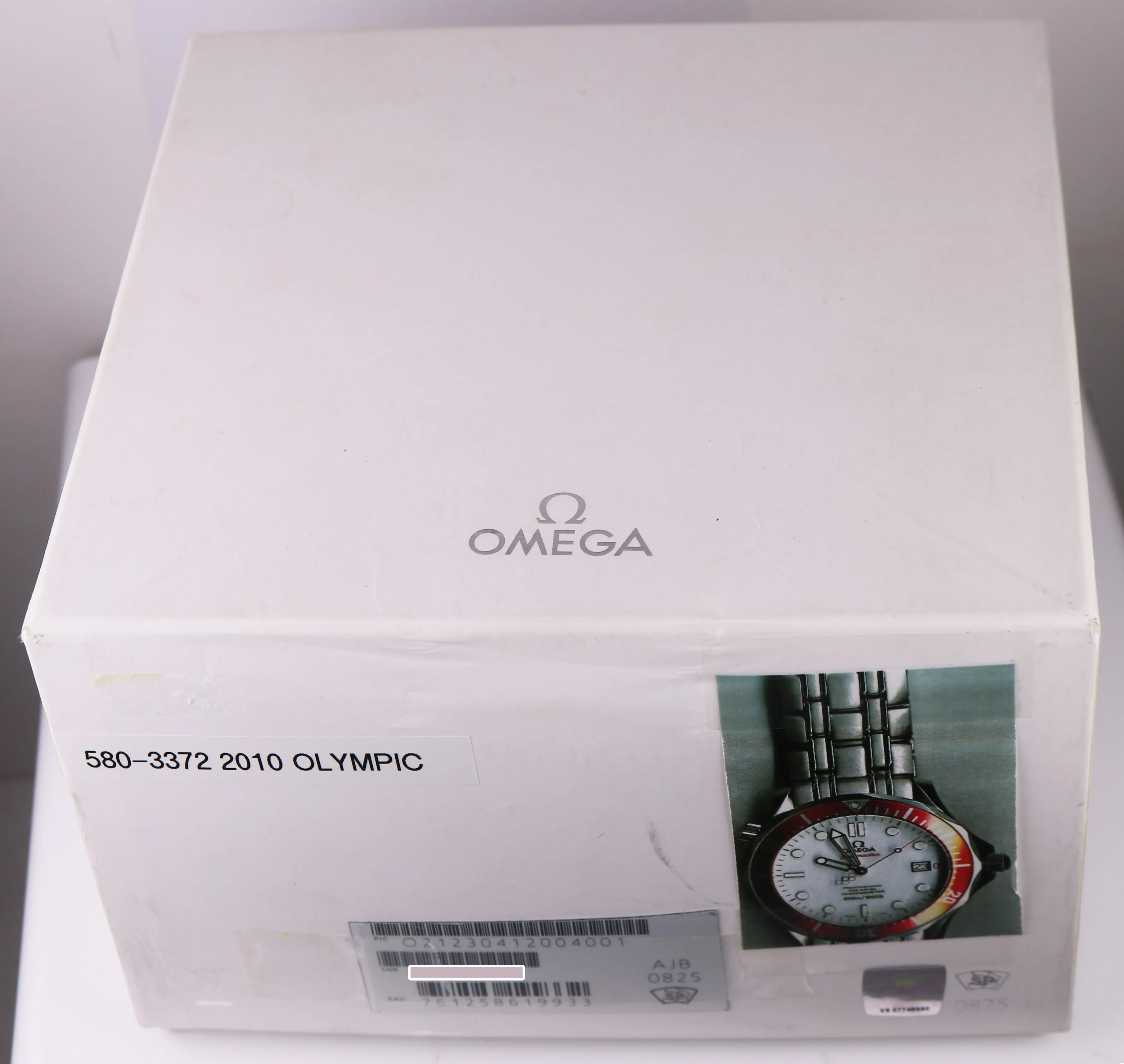 Omega Seamaster Olympic Vancouver 2010 Automatic Red 41mm 212.30.41.20.04.001