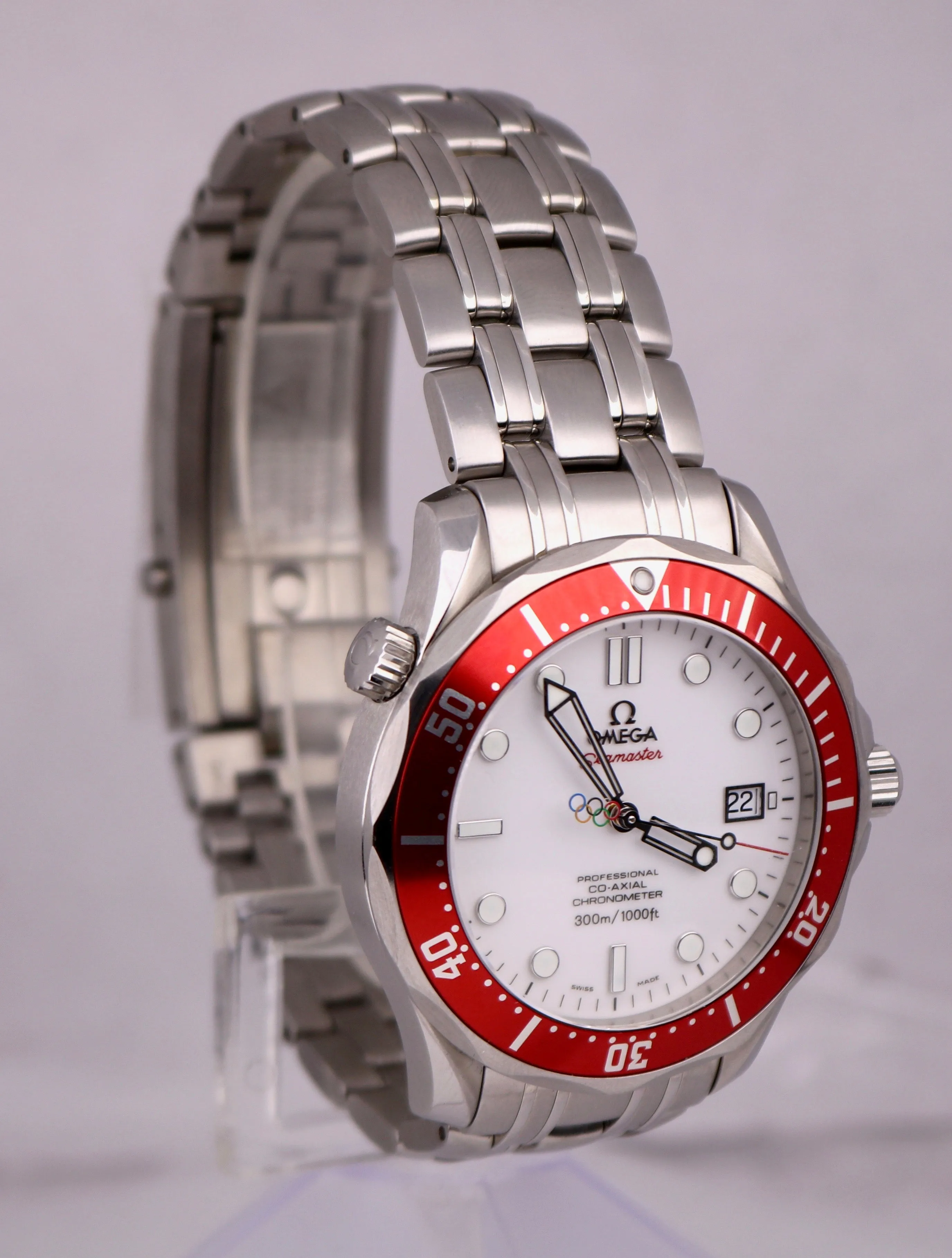 Omega Seamaster Olympic Vancouver 2010 Automatic Red 41mm 212.30.41.20.04.001