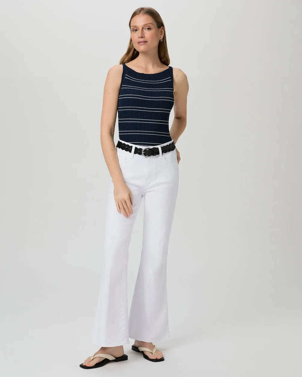 Paige Marlow Skimmer: Crisp White